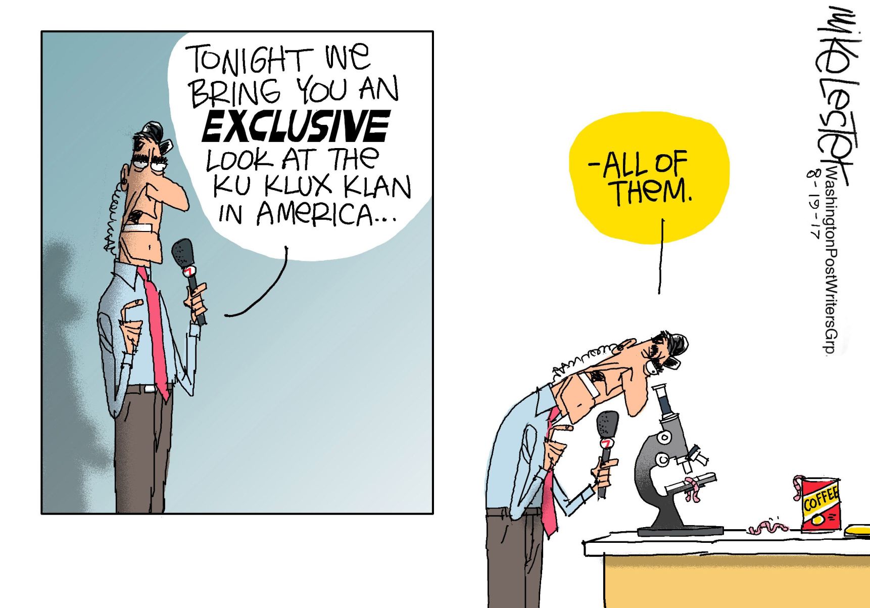 Mike Lester cartoon